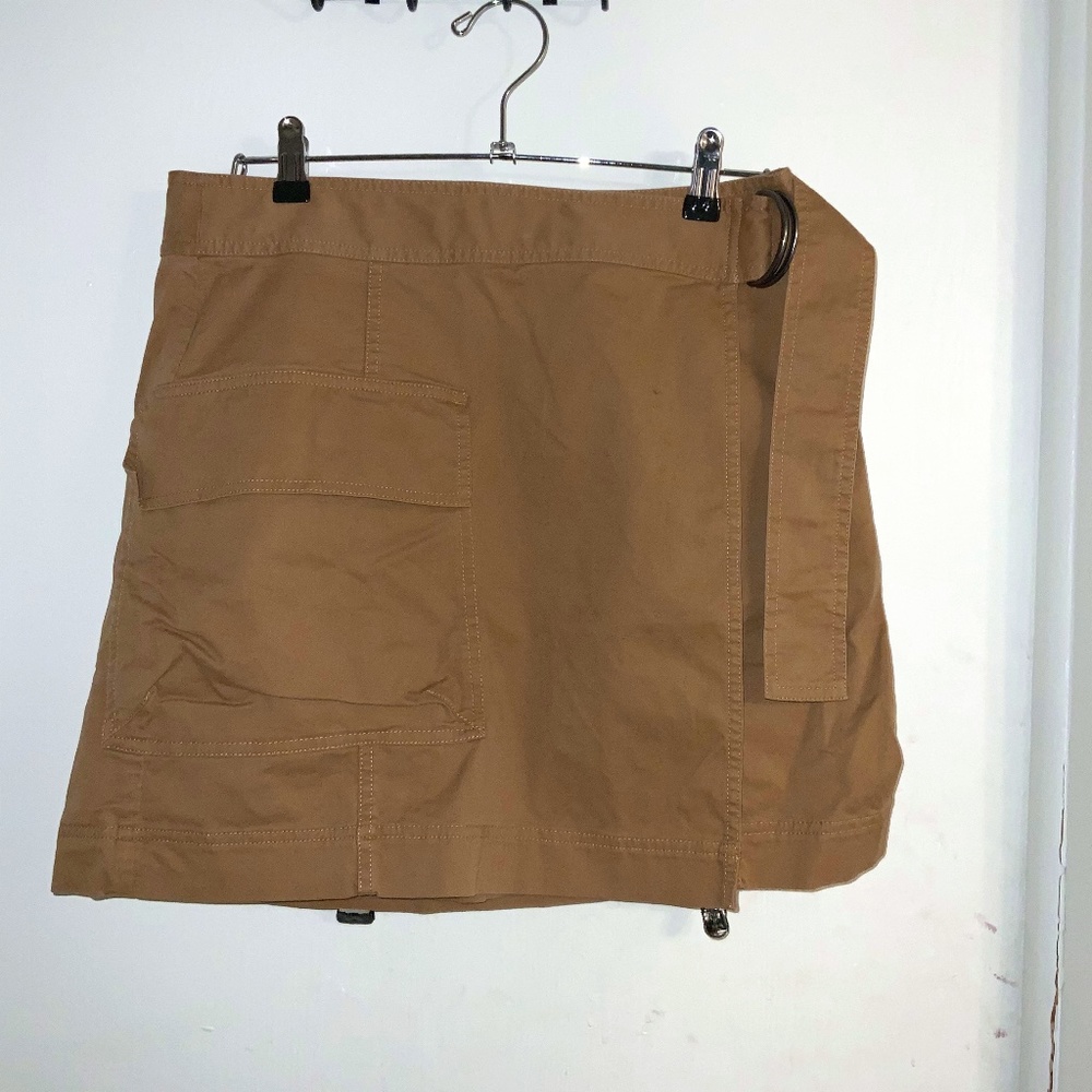 Banana Republic Mini Wrap Skirt Large